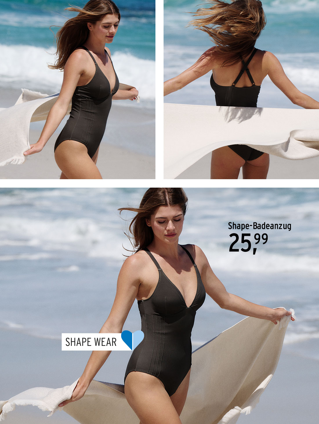 Shape-Badeanzug für Damen