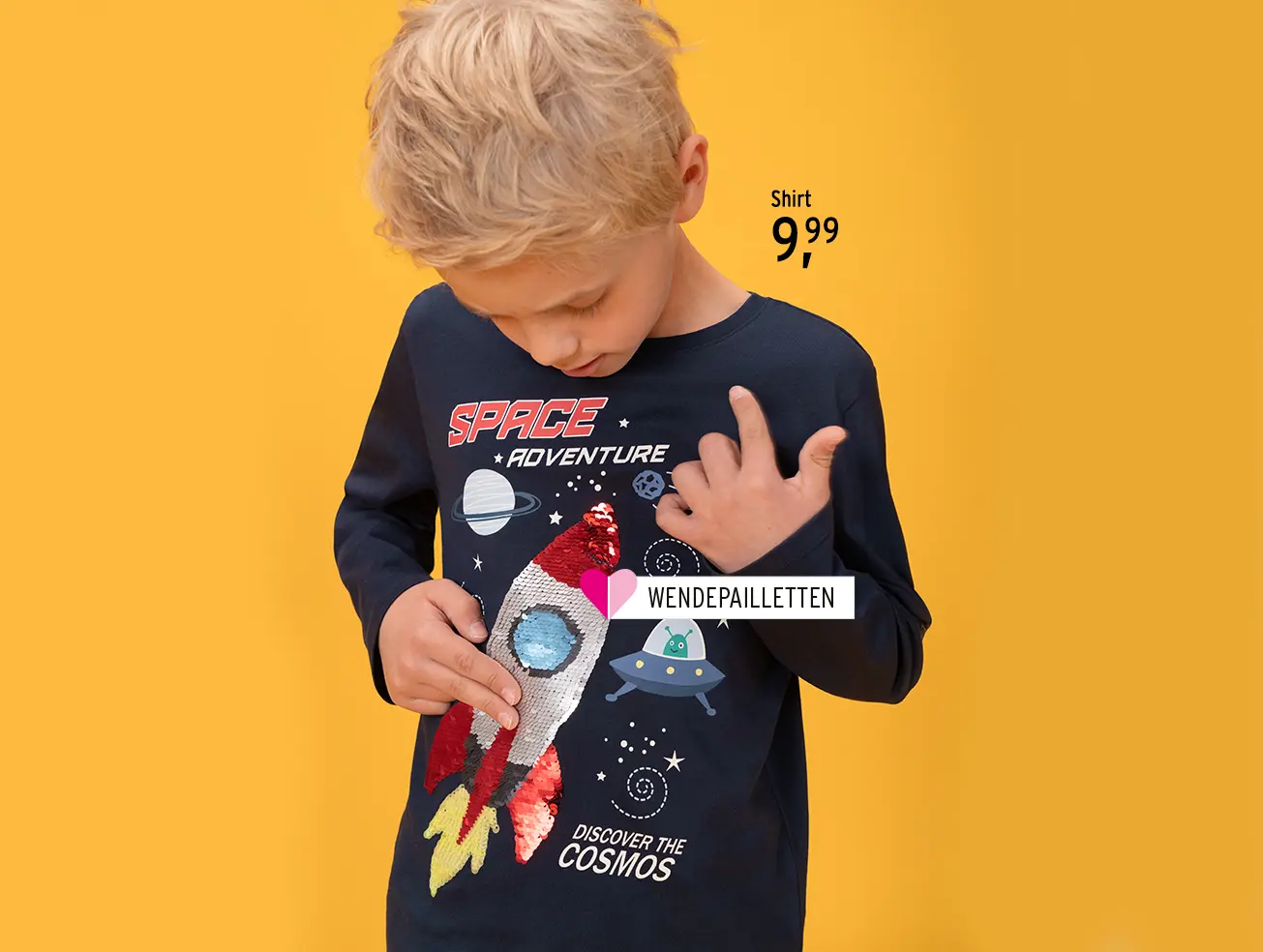 Shirts mit Wendepailletten fur Kinder gunstig kaufen Ernsting s family