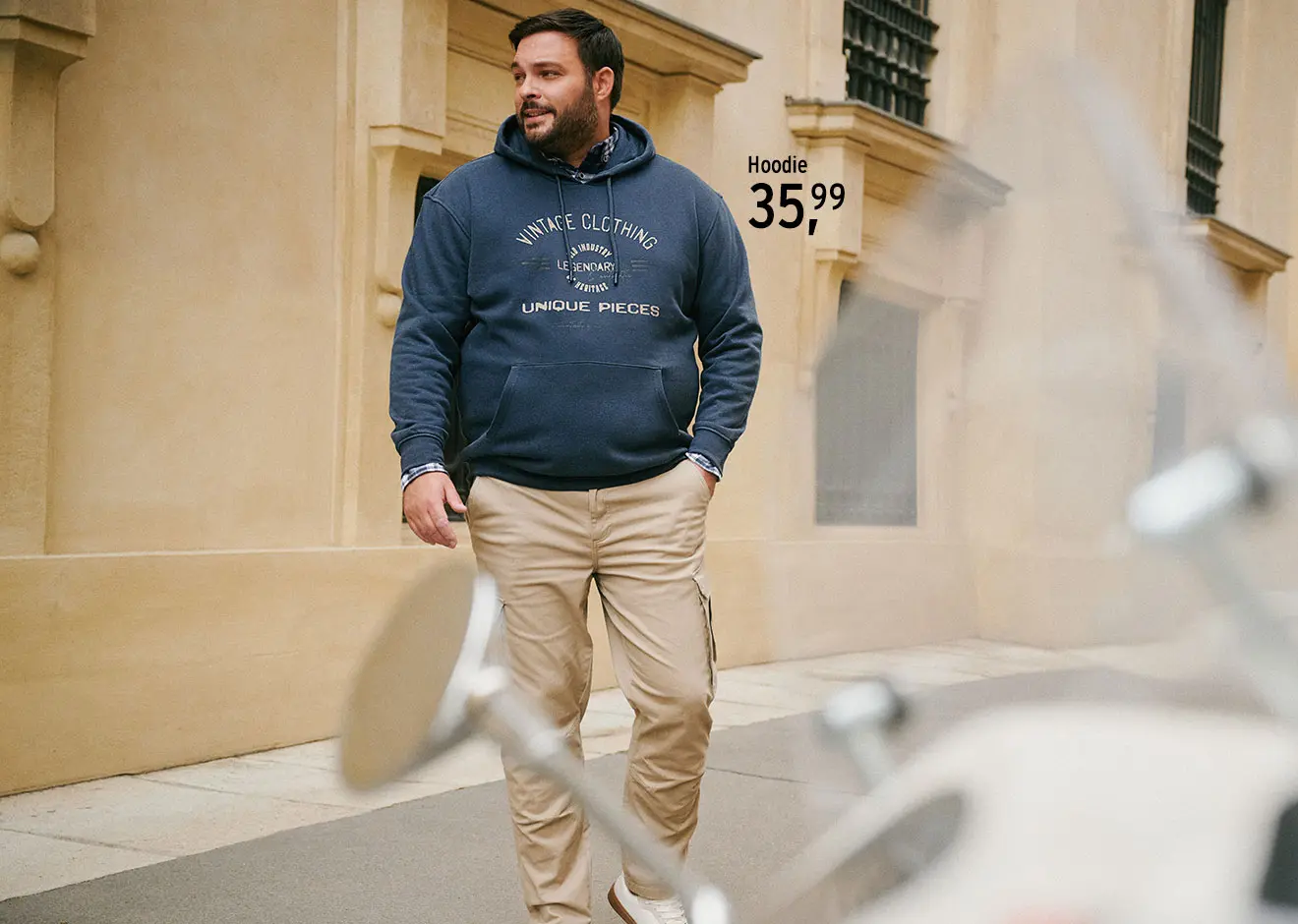 Grote maten voor mannen