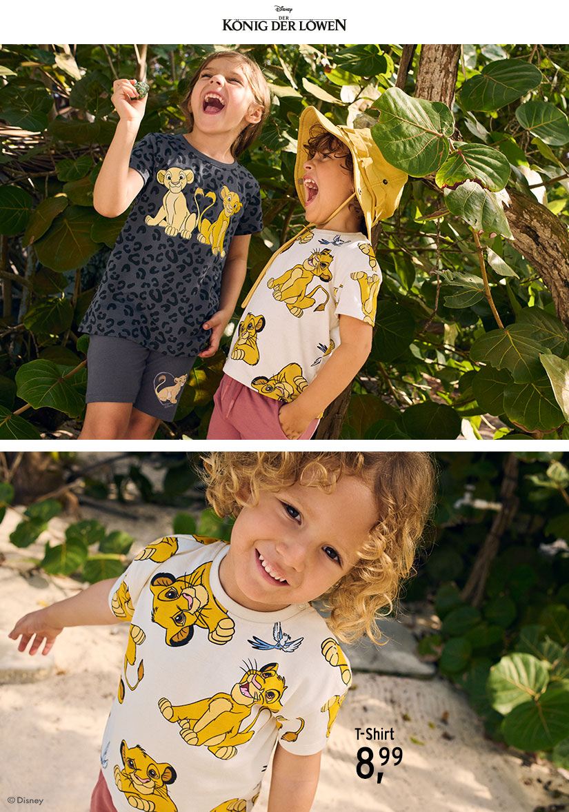 Tshirts mit bunten Prints für Kinder