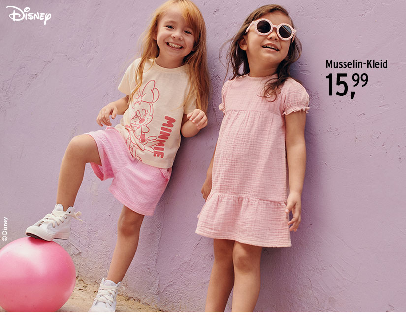 Sommermode für Babys mit Musselin