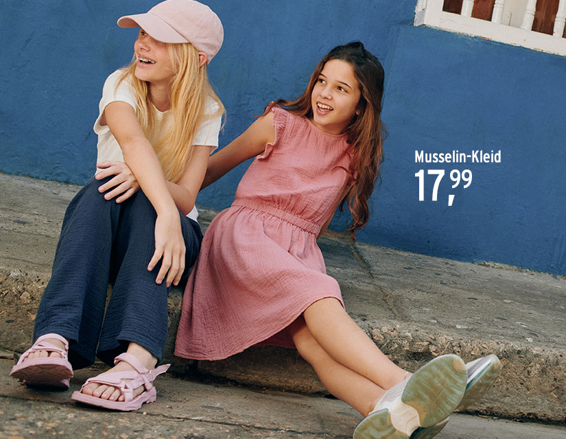 Musselin-Mode für Kinder