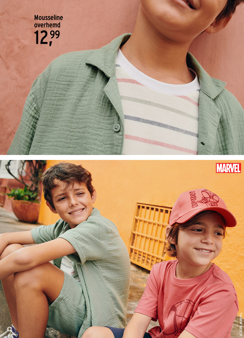 Overhemd voor jongens