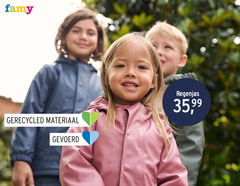 Gevoerde regenkleding voor baby's