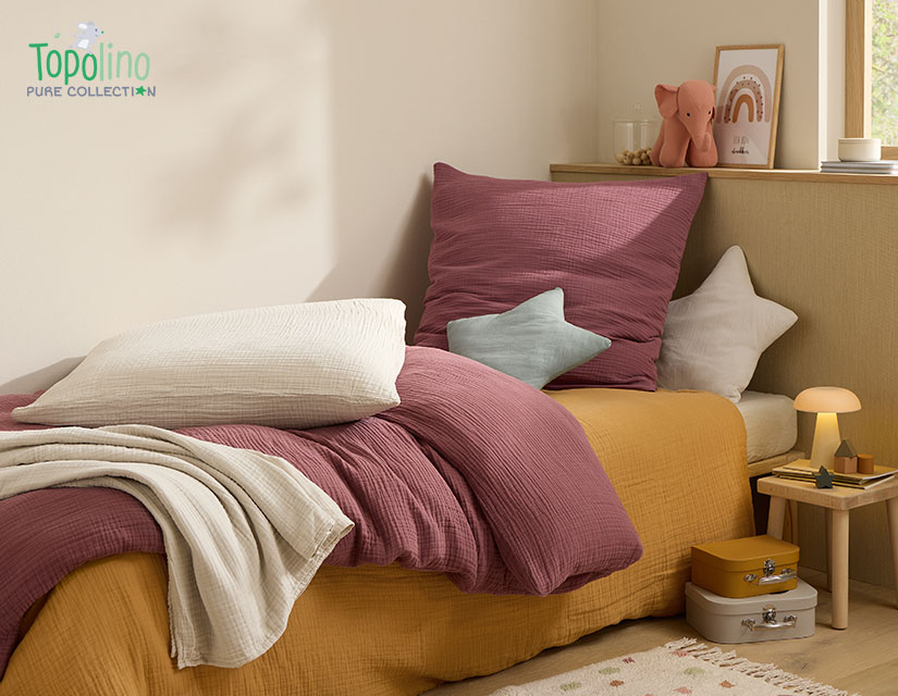 Musselin Bettwäsche für Kinder