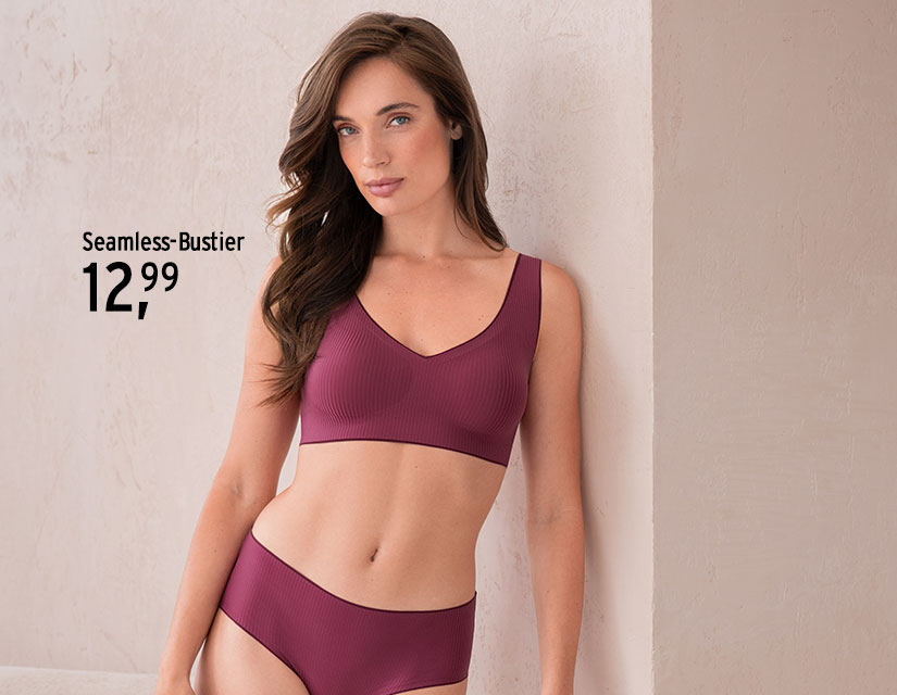 Dameslingerie in bordeauxrood