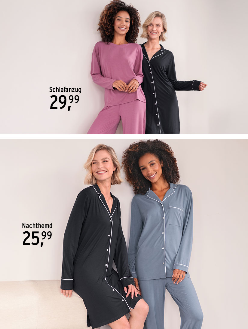 Nachtwäsche für Damen