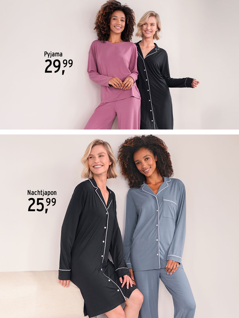 Nachtkleding voor vrouwen