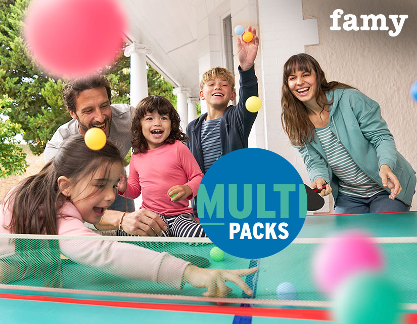 Praktische multipacks voor mannen en vrouwen