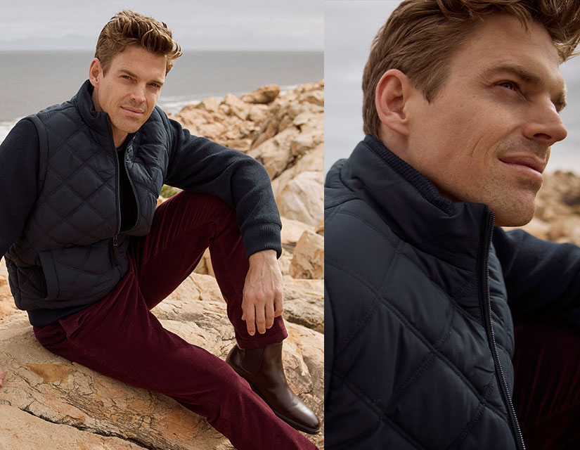 Sportief overgangsjack voor mannen