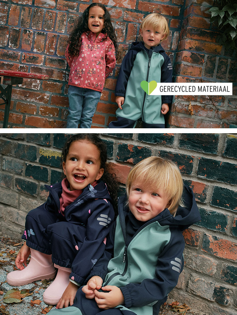 Softshell overalls voor baby's