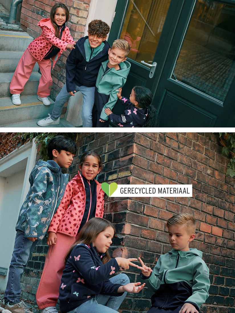 Softshell jassen voor peuters