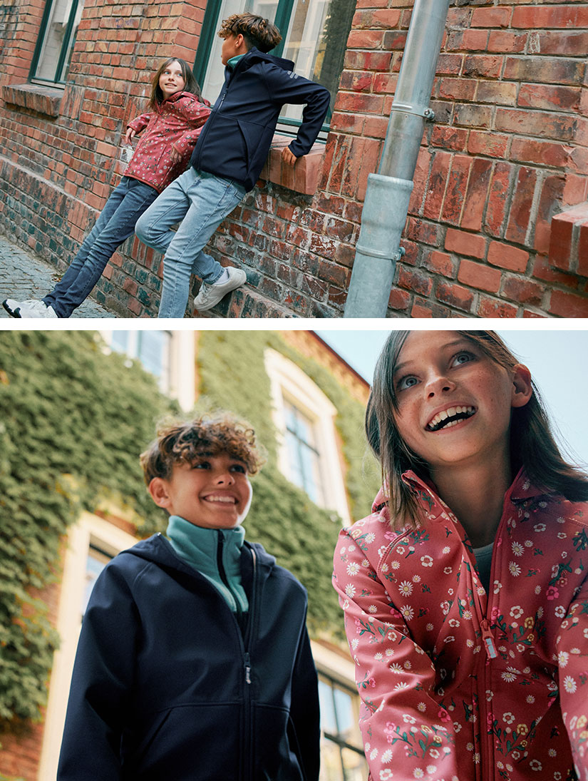 Softshell jassen voor kinderen