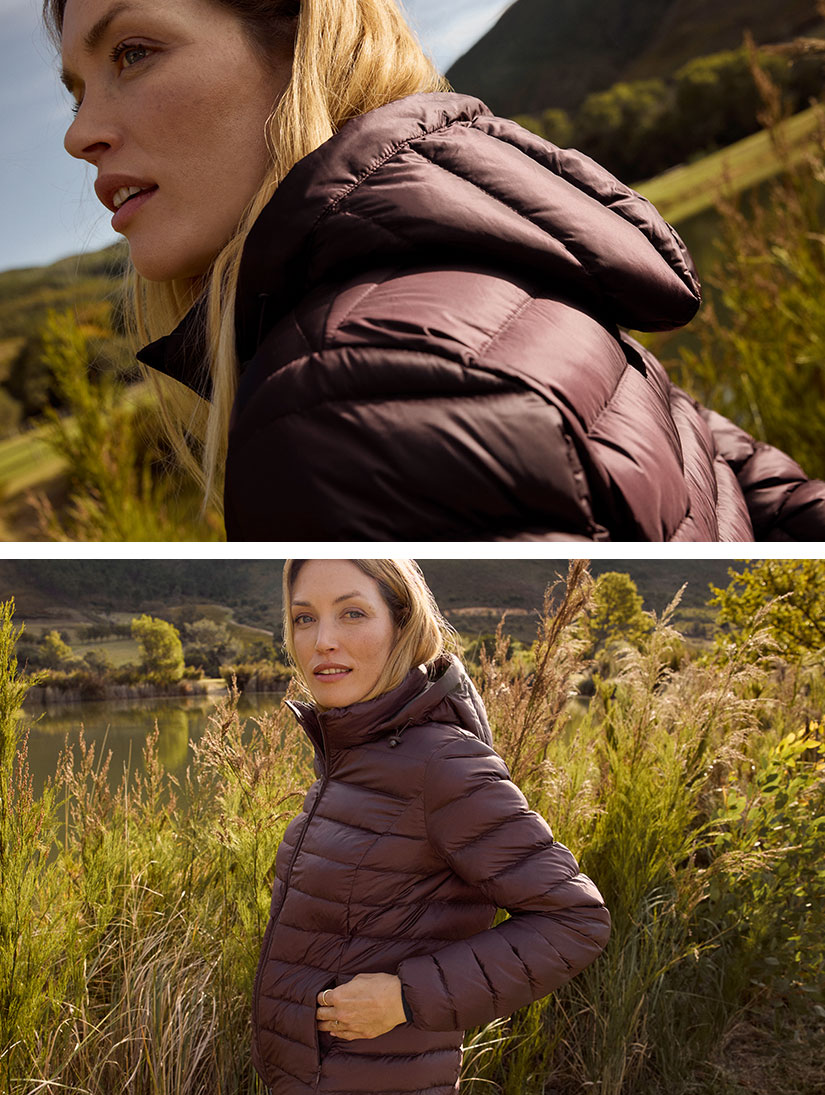 Modieus donsjack voor vrouwen