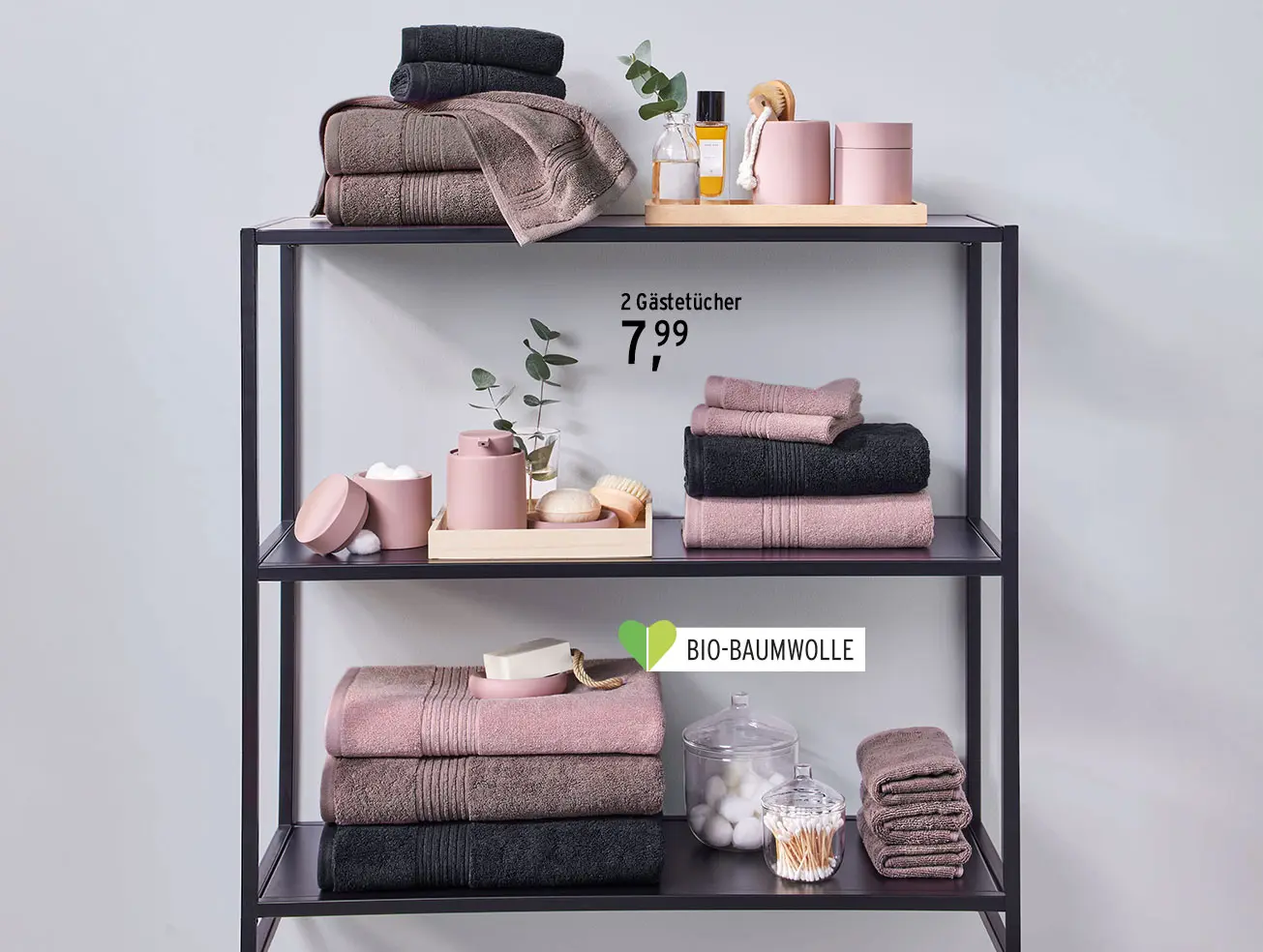 Gästetücher fürs Badezimmer