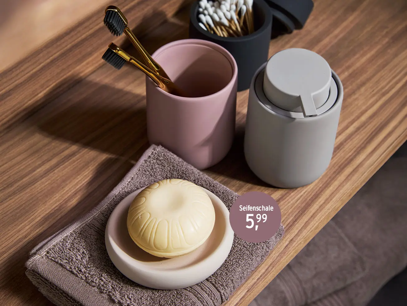 Seifenschale für das Badezimmer