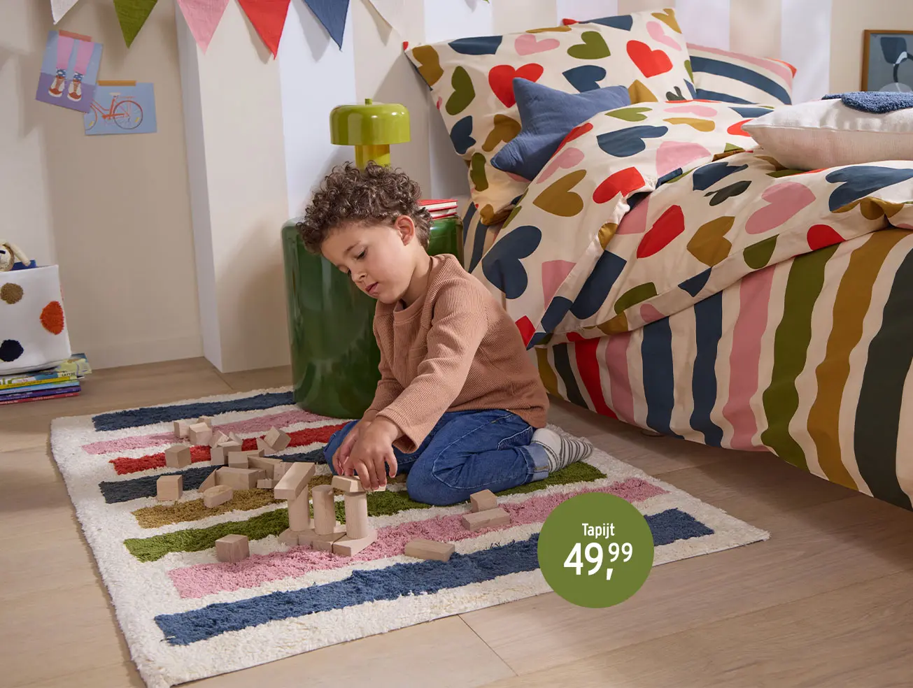 Tapijt voor de kinderkamer