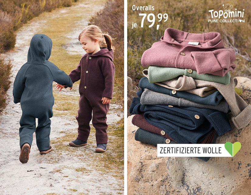 Wollwalk-Mode für Babys