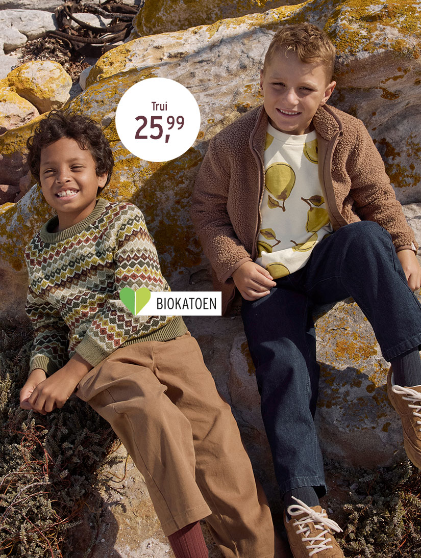 Duurzame jassen voor jongens