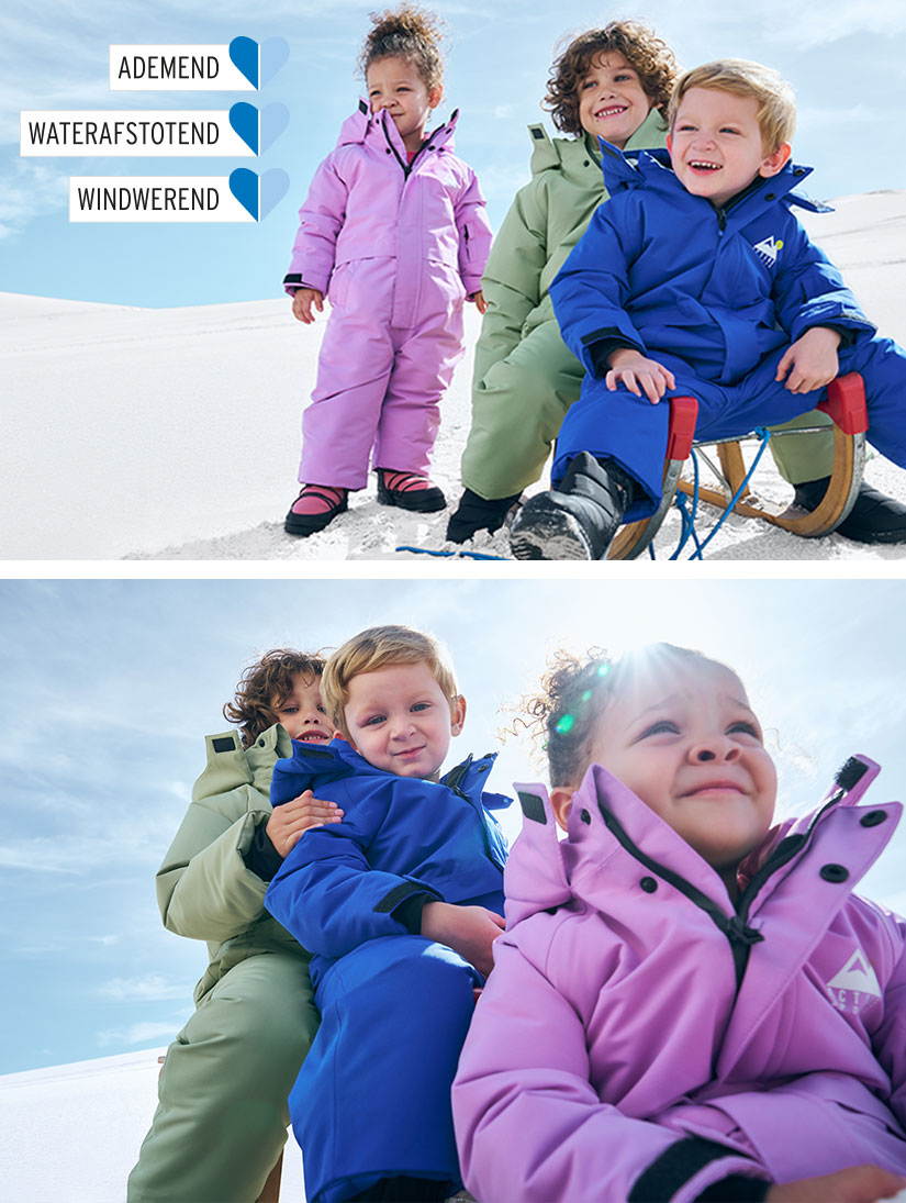 Sneeuwoveralls voor baby's