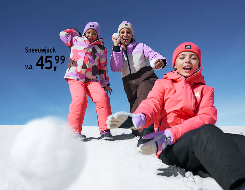 Sneeuw- en skikleding voor het hele gezin