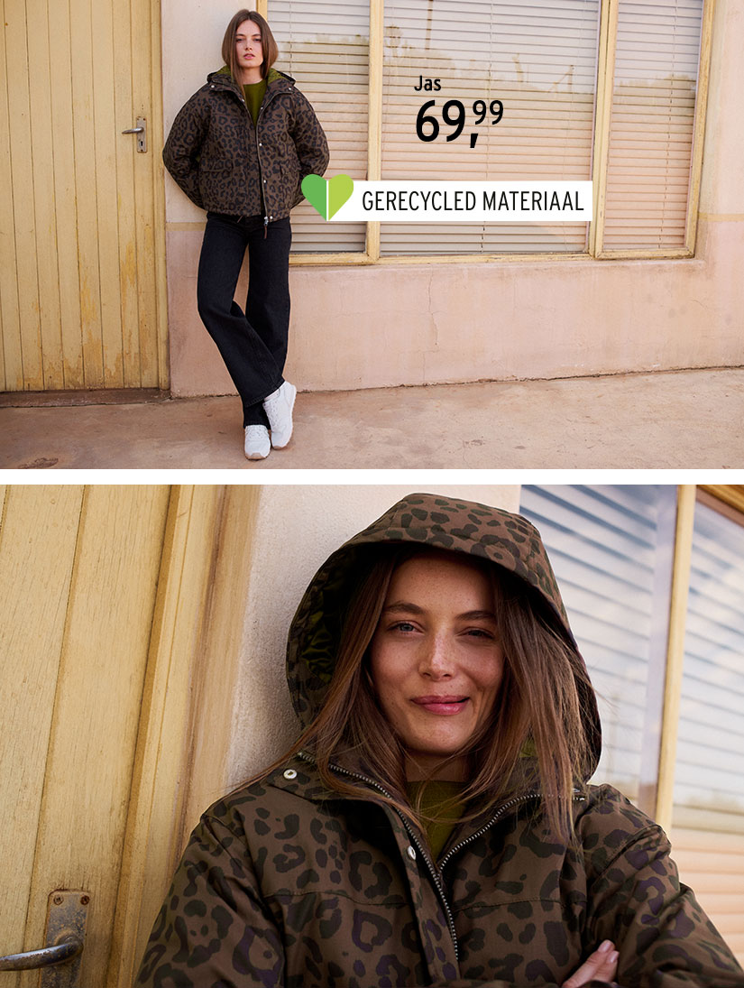 Winter leo jas voor vrouwen