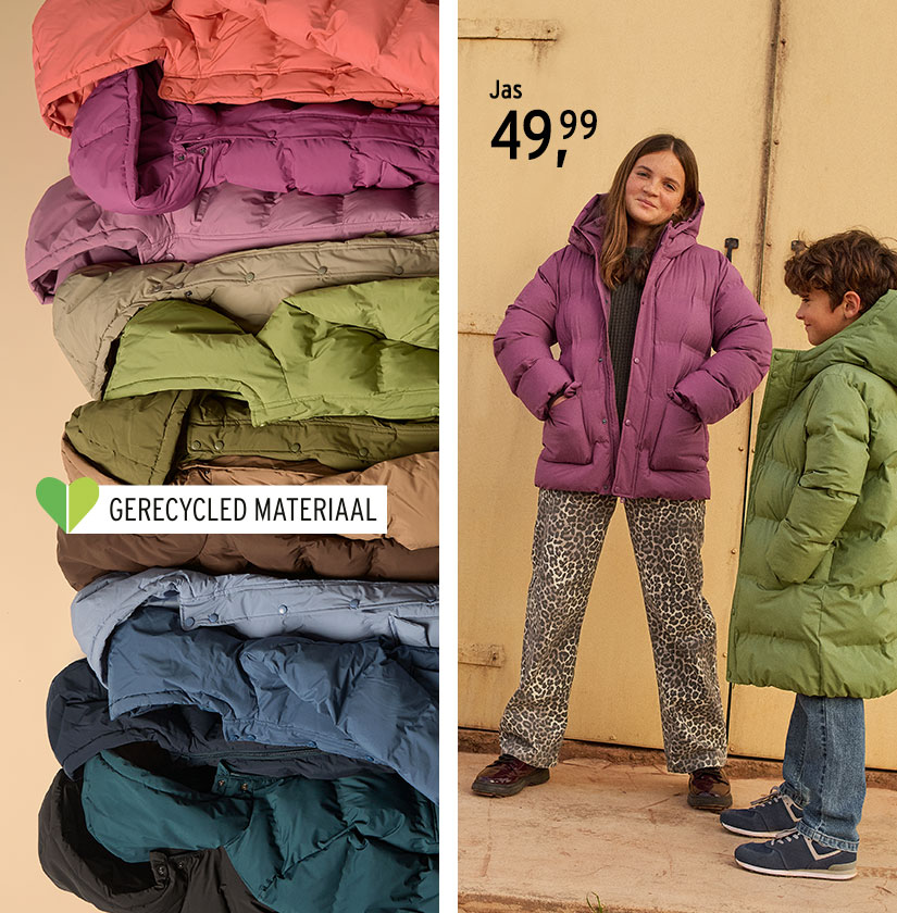 Pufferjassen voor kinderen