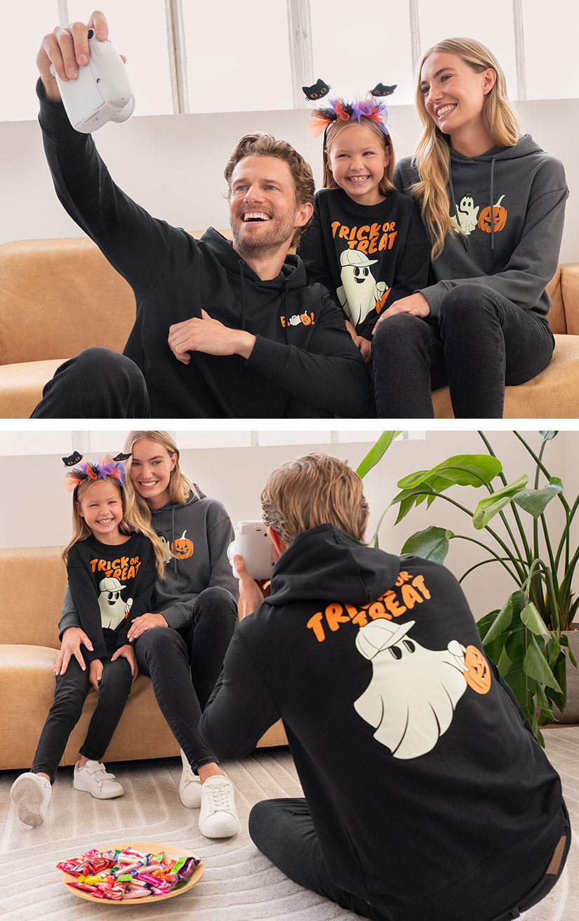 Gezellige hoodies met Halloween motieven