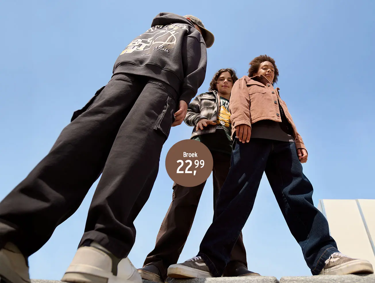 Cargo broeken voor jongens