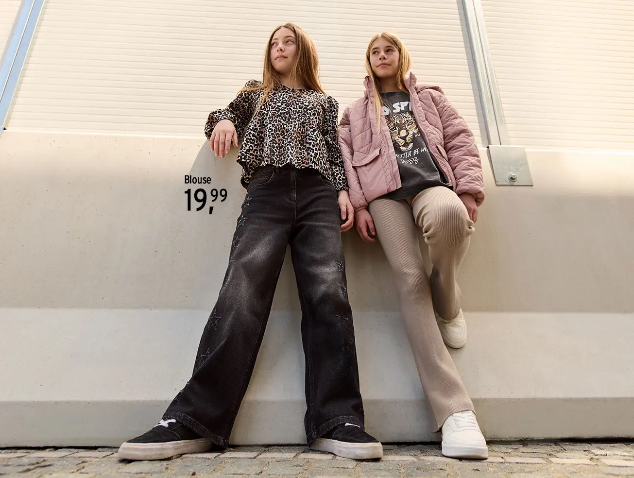 Leo blouse voor meisjes