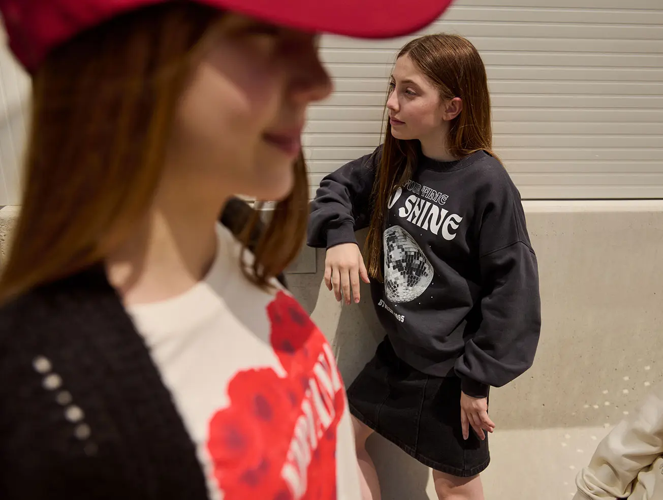 Maan sweatshirt voor meisjes