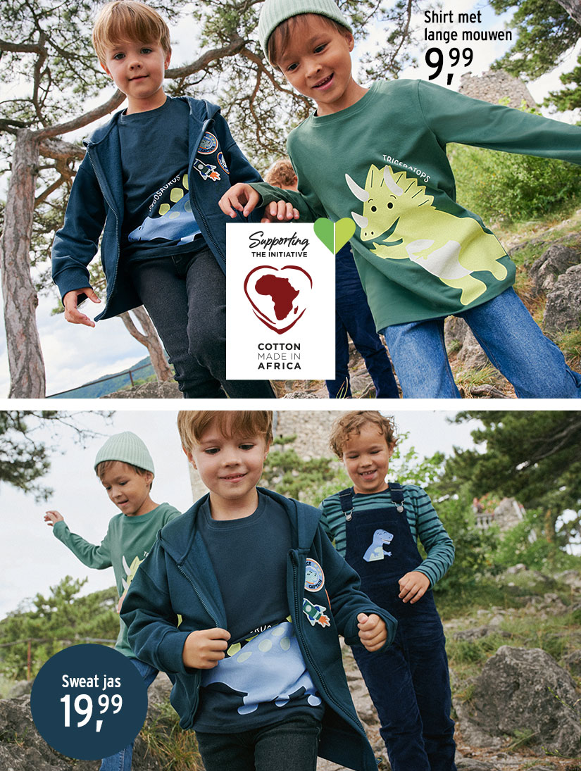 Overhemden met lange mouwen en sweatshirts