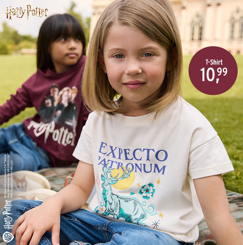 T-shirts van Harry Potter