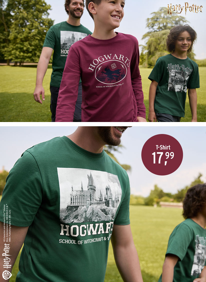 Heren-T-shirt van Harry Potter