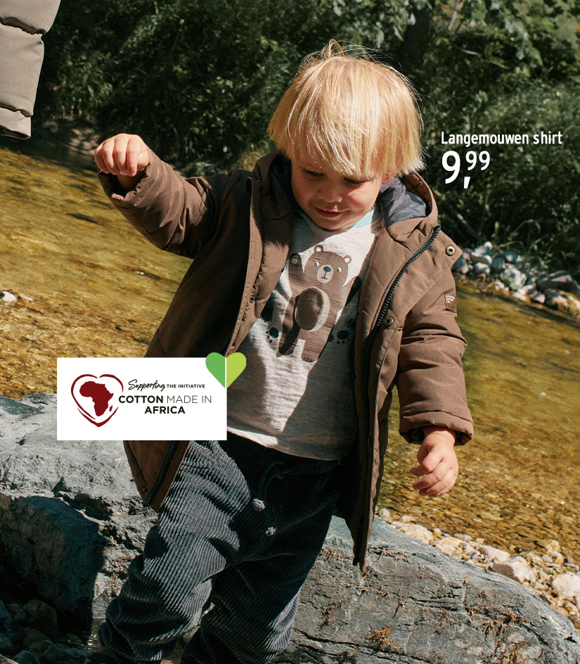 Shirt met lange mouwen voor baby's