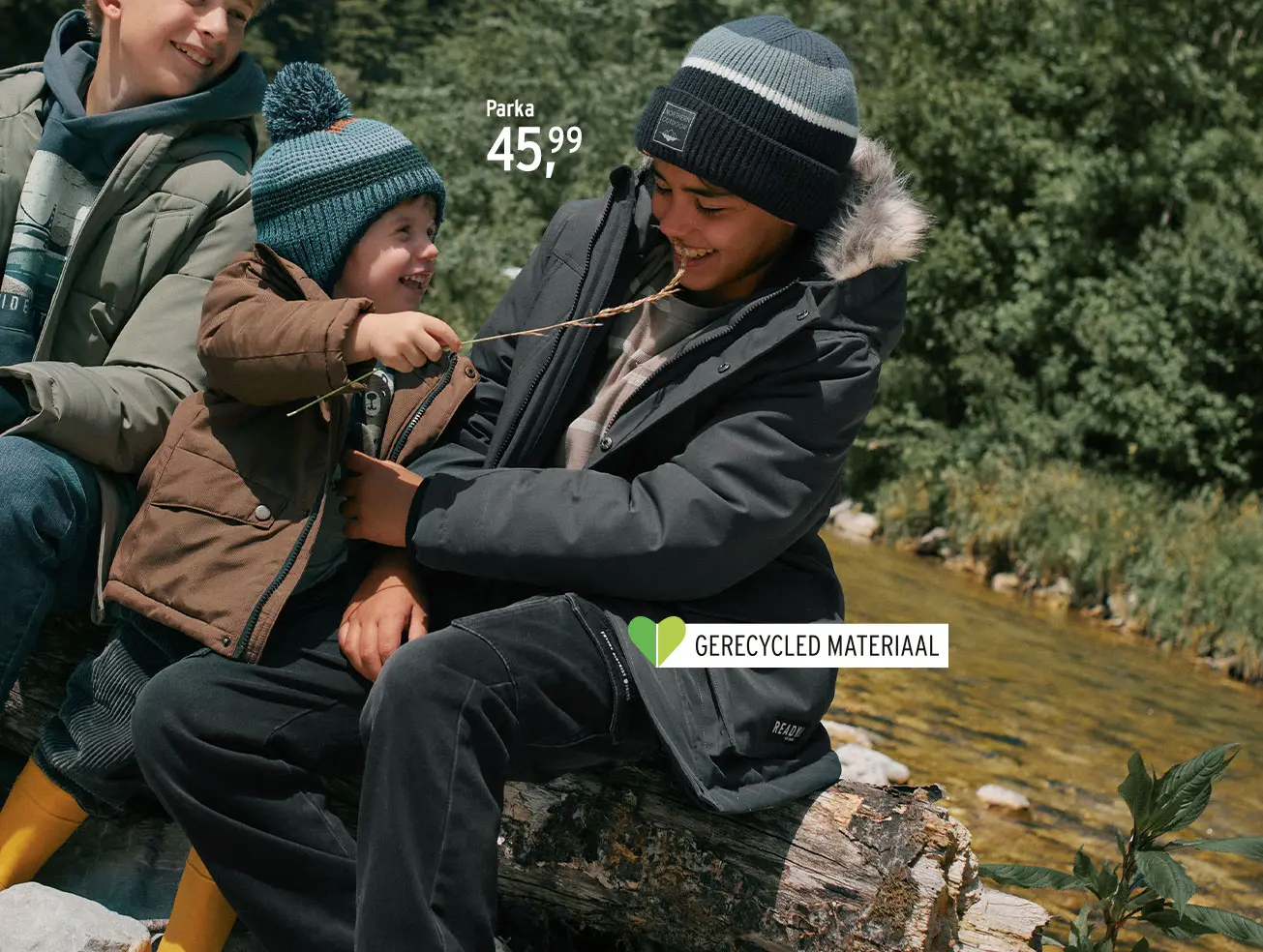 Coole parka voor jongens