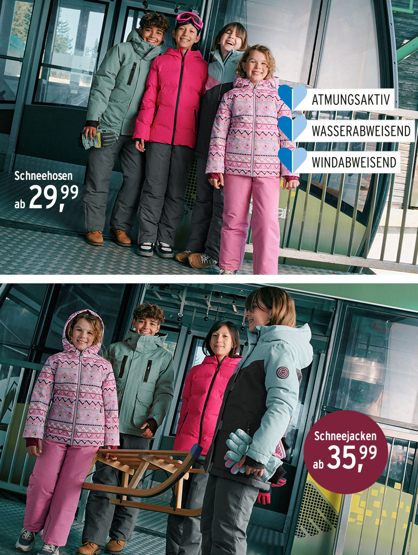 Sneeuwkleding voor meisjes