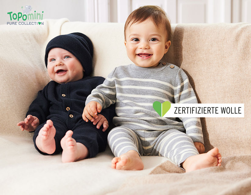 Nachhaltige Mode mit besonderen Materialien für Babys