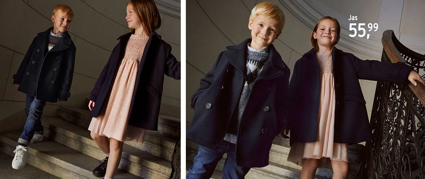 Feestelijke jas voor kinderen