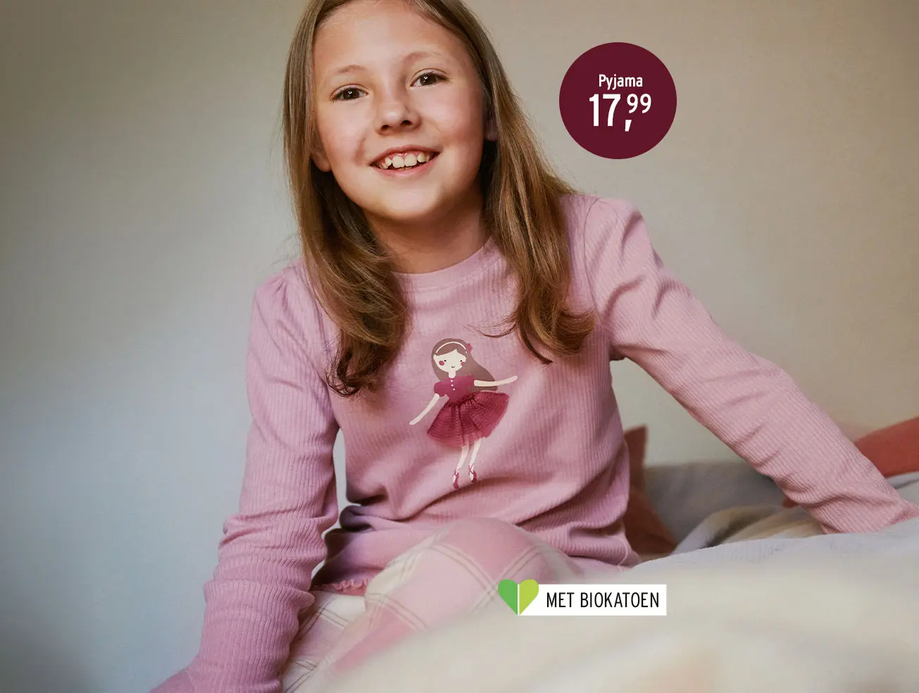 Meisjespyjama voor peuters