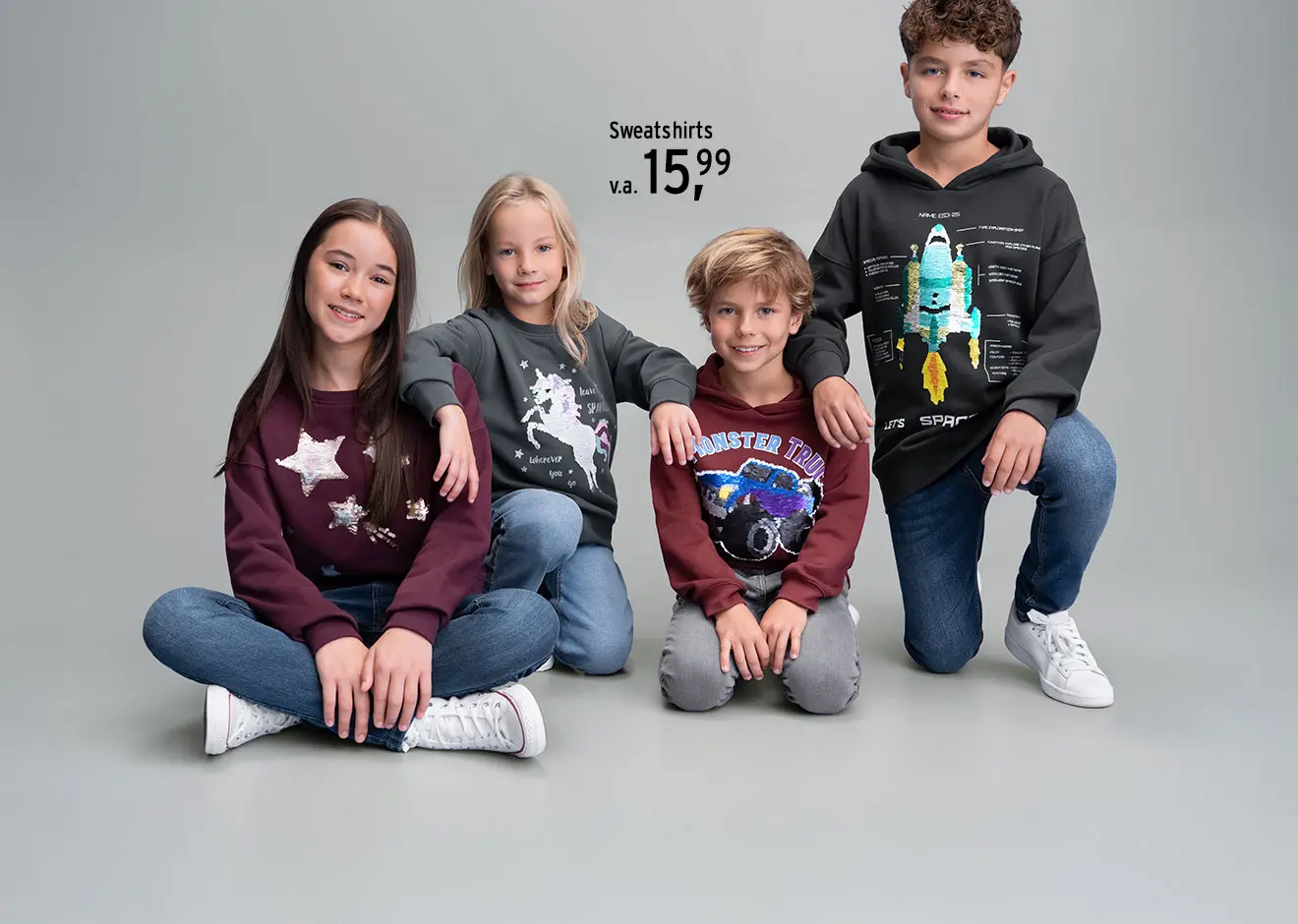 Omkeerbare pailletten voor kinderen