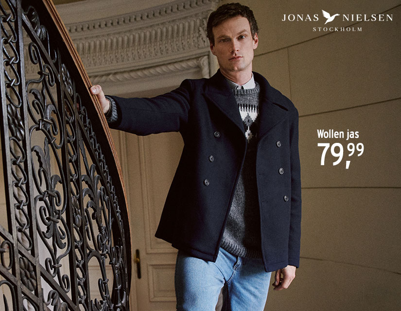 Hoogwaardige herenkleding van Jonas Nielsen Stockholm