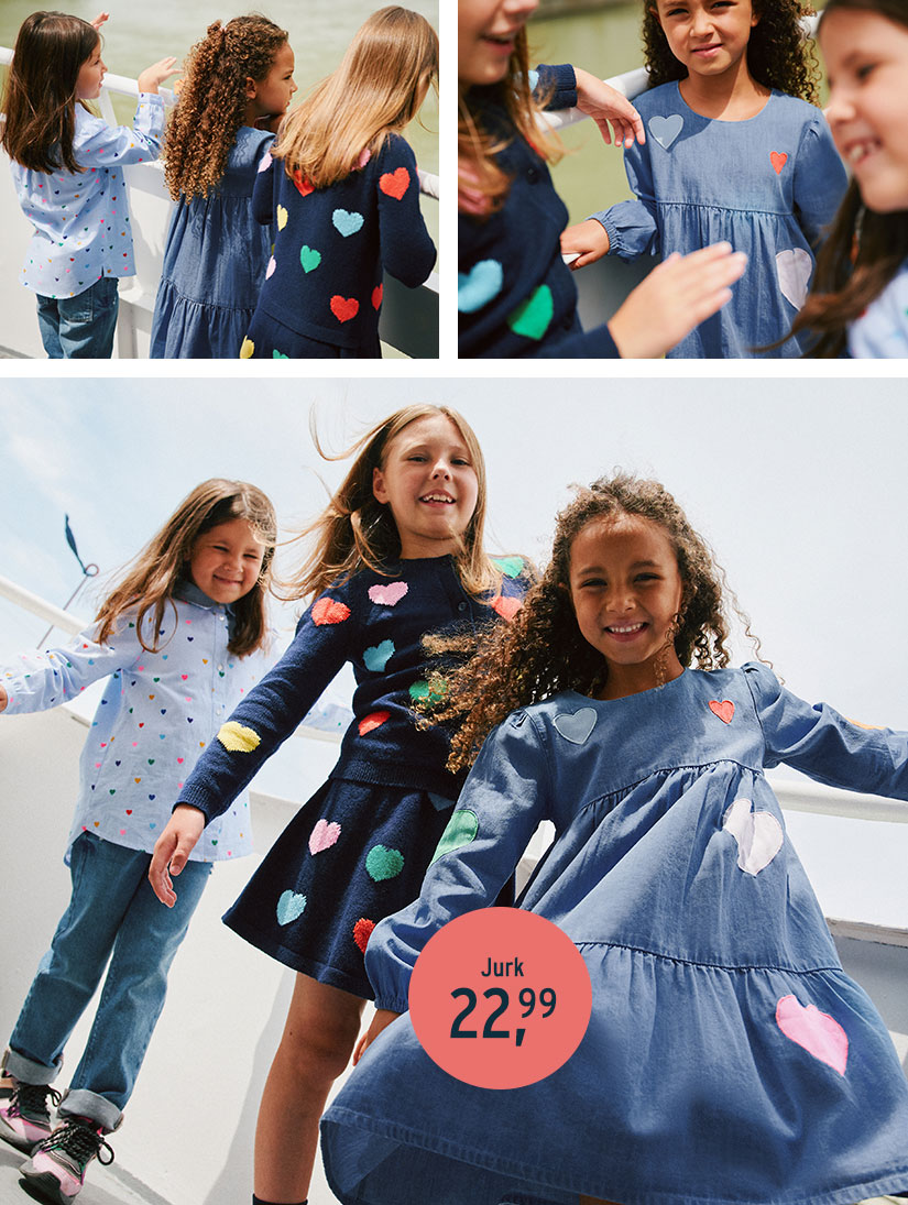 Kleurrijke jurken voor meisjes