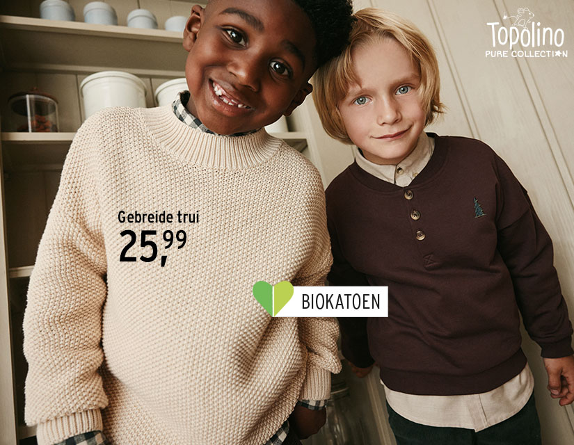 Duurzame mode voor jongens