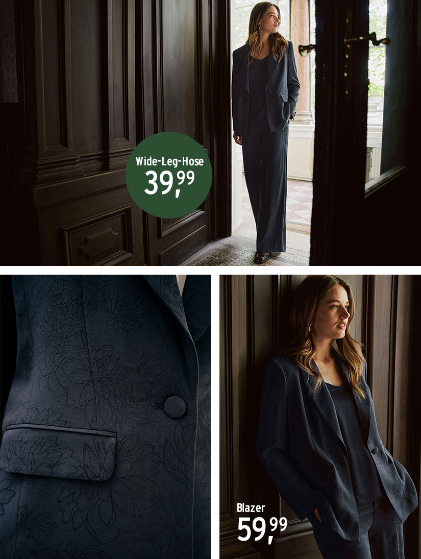 Blazer met structuur