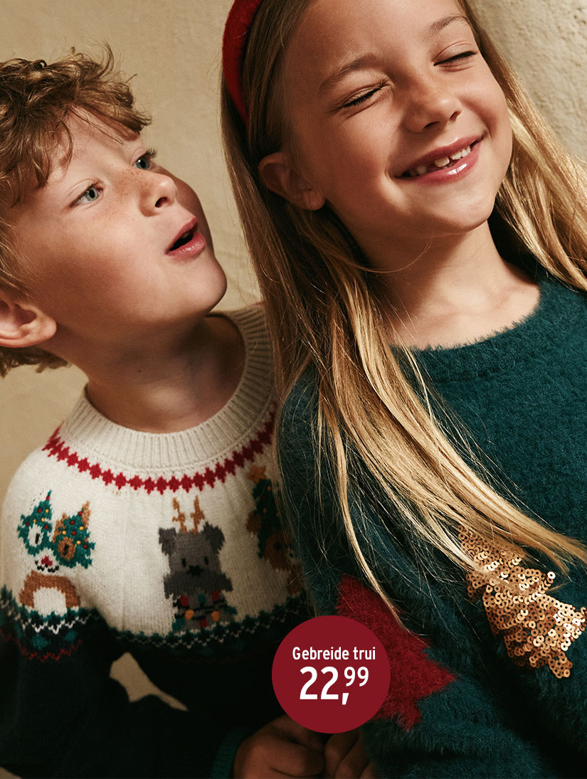 Gebreide trui voor meisjes