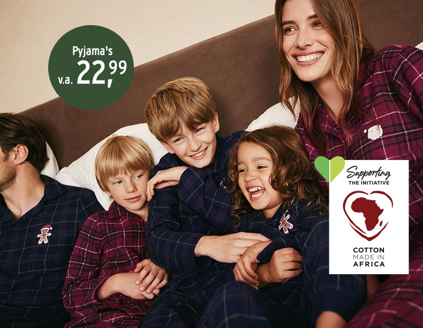 Pyjama's voor het hele gezin