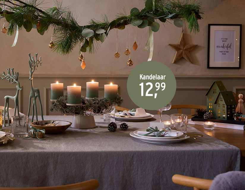 Kerstversieringen van de familie van Ernsting