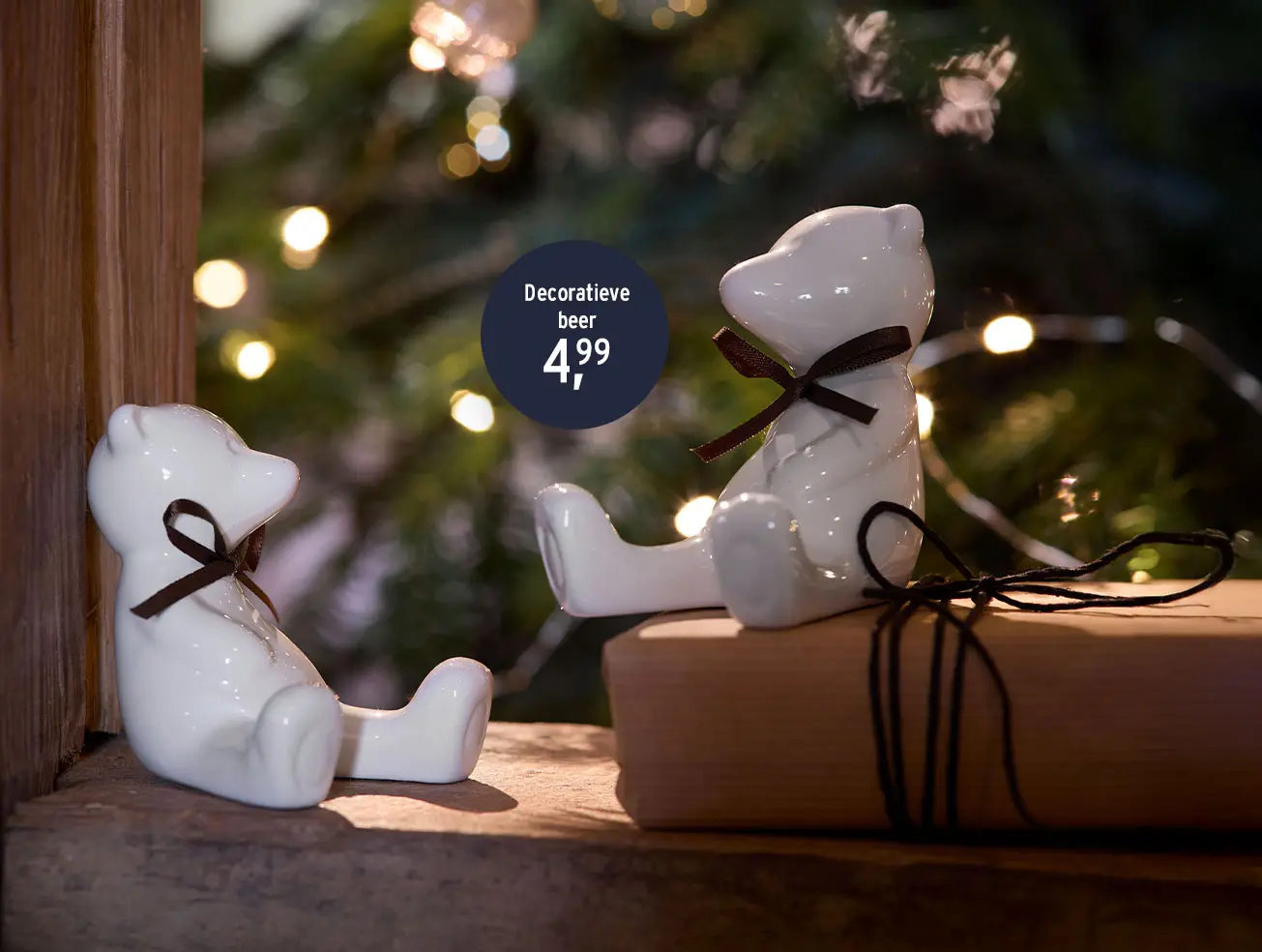 Decoratieve beer met strik