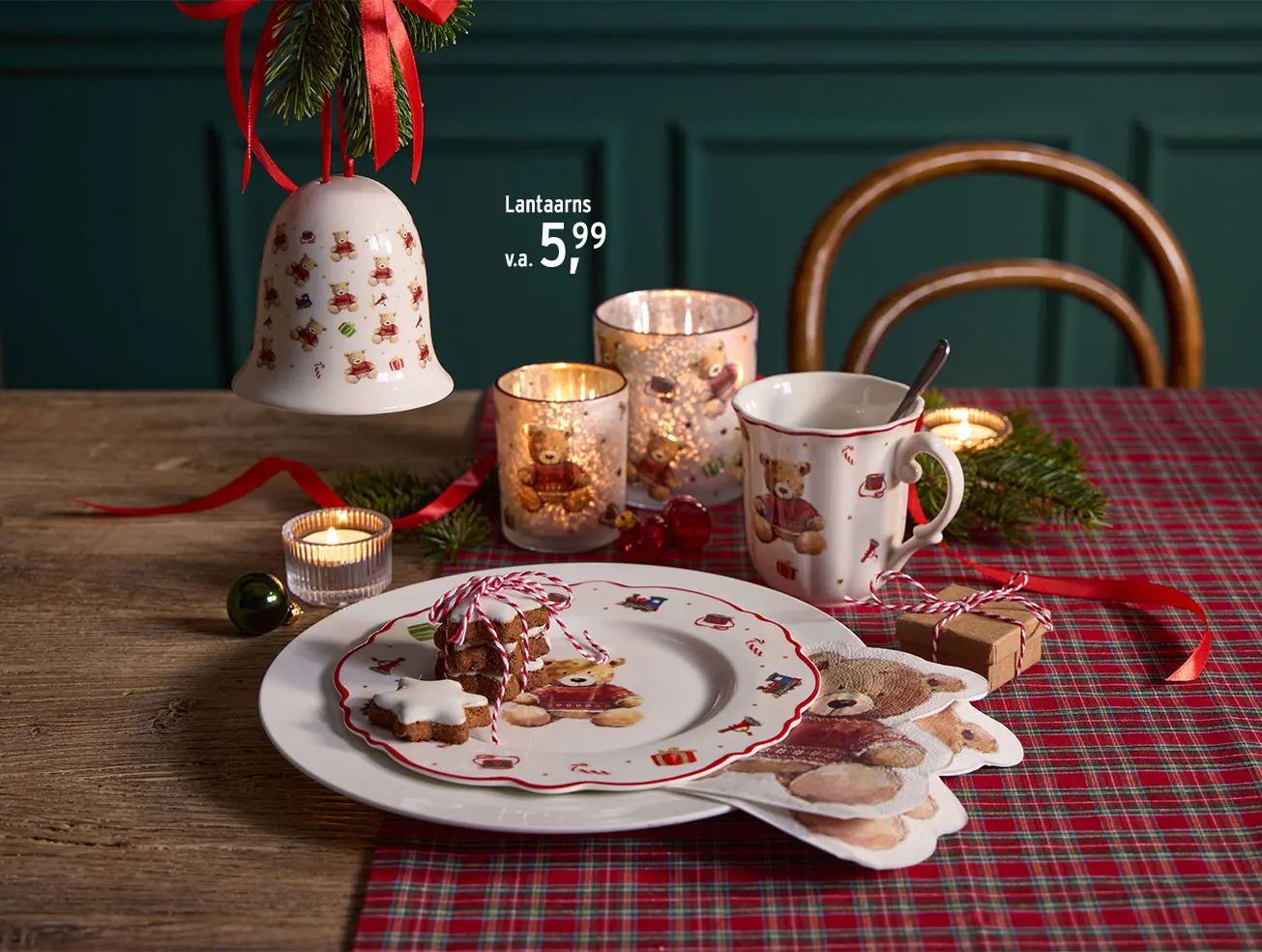 Kerst servies